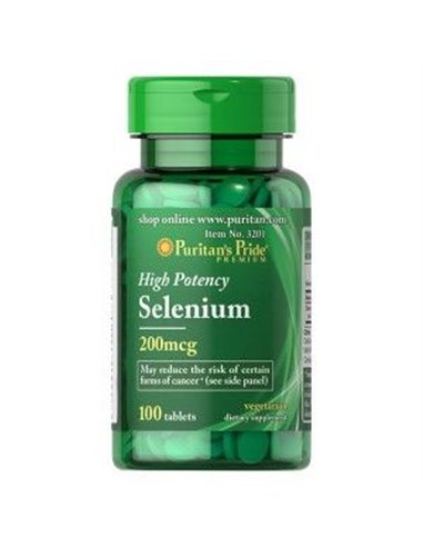 Selênio 200 mg, 100 cápsulas