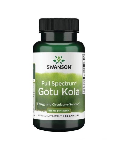 Gotu Kola Swanson - 60 cápsulas, 435 mg